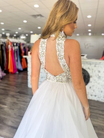 Sherri Hill Style #67183 #1 White thumbnail