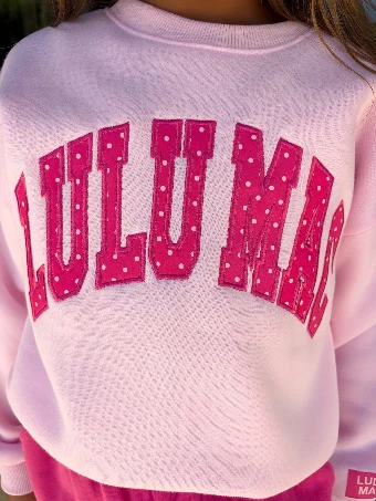 Lulu Mac Girls Style #KD-SW-1008 #1 Hot Pink/Light Pink thumbnail