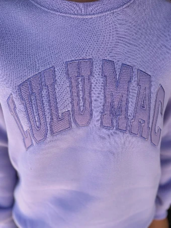 Lulu Mac Girls Style #MONO-2225 #1 Lavender thumbnail