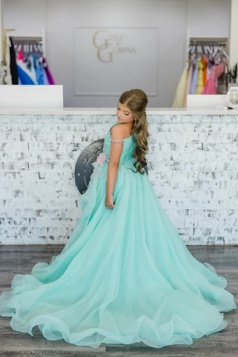 Ashley Lauren Style #C1186 #1 Aqua thumbnail