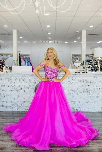 Ashley Lauren Style #C1191 #1 Fuchsia thumbnail