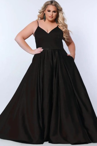 Sydney's Closet Style #SC7363 #2 Black Navy thumbnail