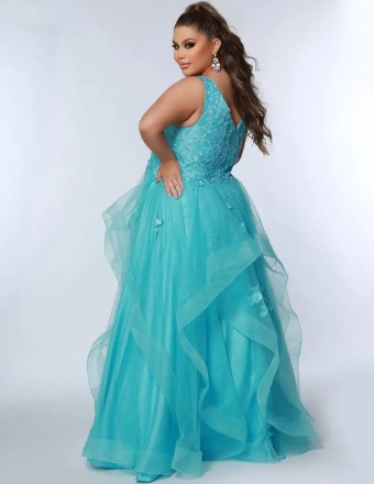 Sydney's Closet Style #SC7347 #5 Coral Blue Jay thumbnail