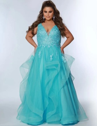Sydney's Closet Style #SC7347 #3 Coral Blue Jay thumbnail