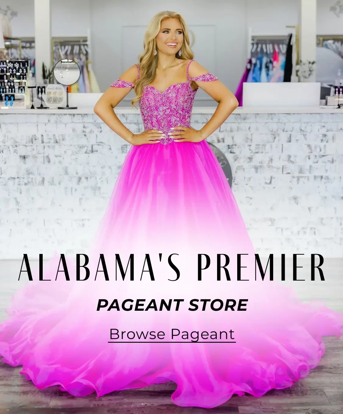 Alabama's Premier Pageant Store mobile banner
