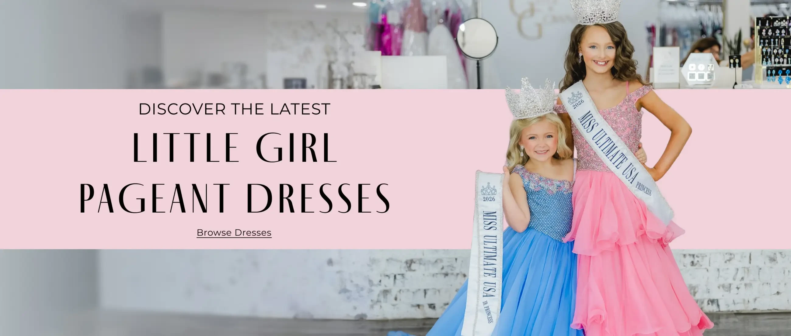 Little Girl Pageant desktop banner
